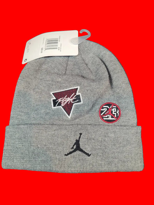 Jordan Jumpman Winter Beanie Hat – Gray – One Size Fits Most – NWT