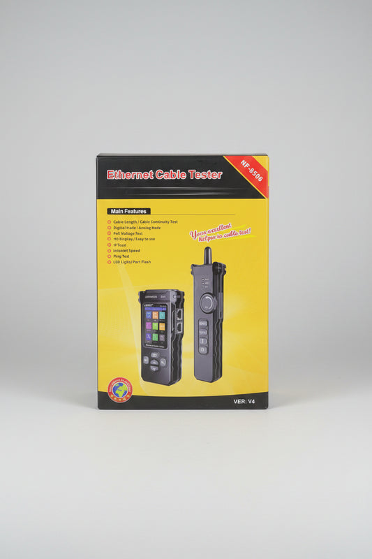 Noyafa Ethernet Cable Tester – Digital & Analog Modes – Network Cable Tester