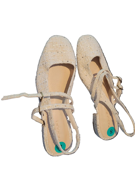 Tahari Tweed Ballet Flats