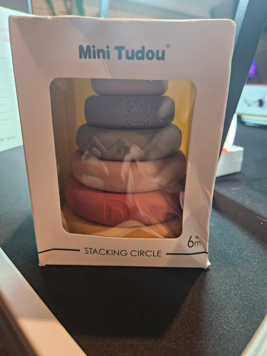 Mini Tudou Stacking Circle Baby Rings