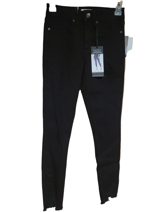 Sofia Vergara Rosa High Rise Curvy Skinny Ankle Jeans – Black – NWT