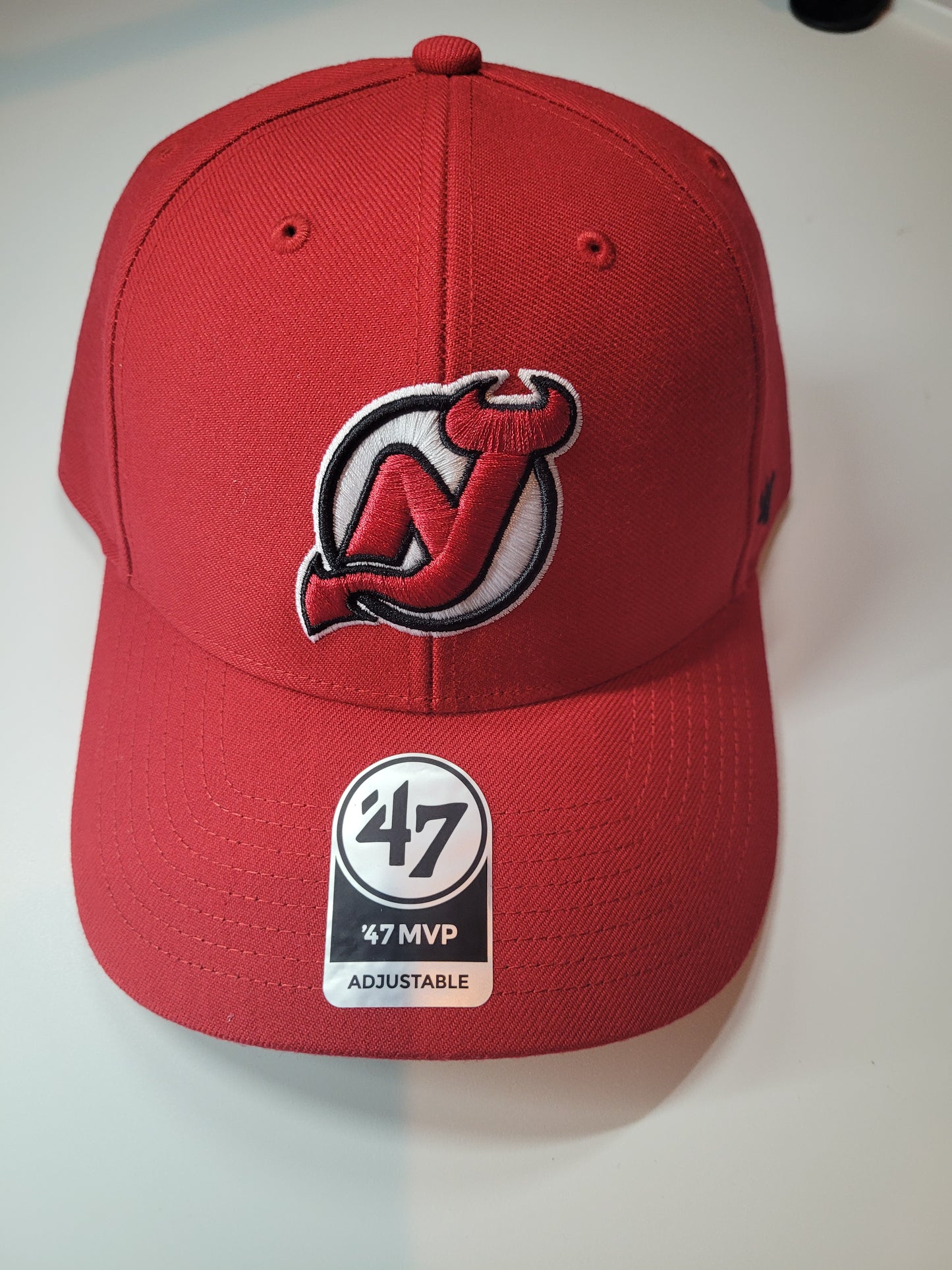New Jersey Devils '47 MVP Adjustable Baseball Cap – NHL – Red – NWT