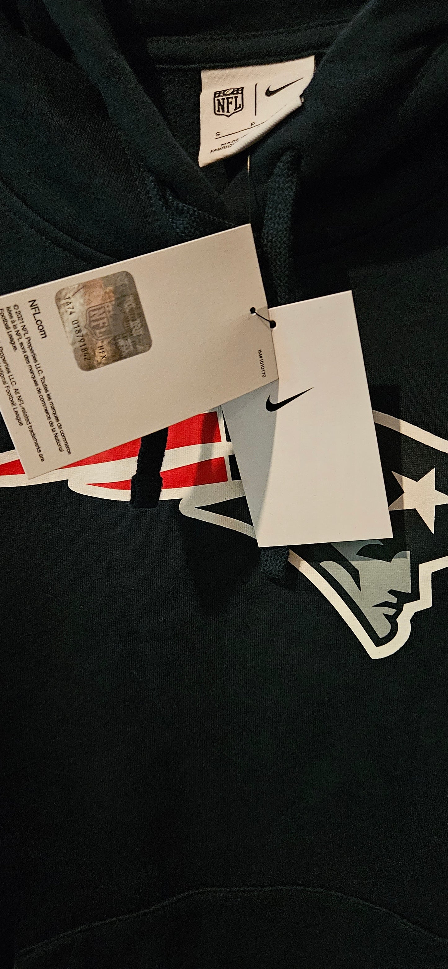 New England Patriots Women's Nike Hoodie – Size S | NWT | Retail $75