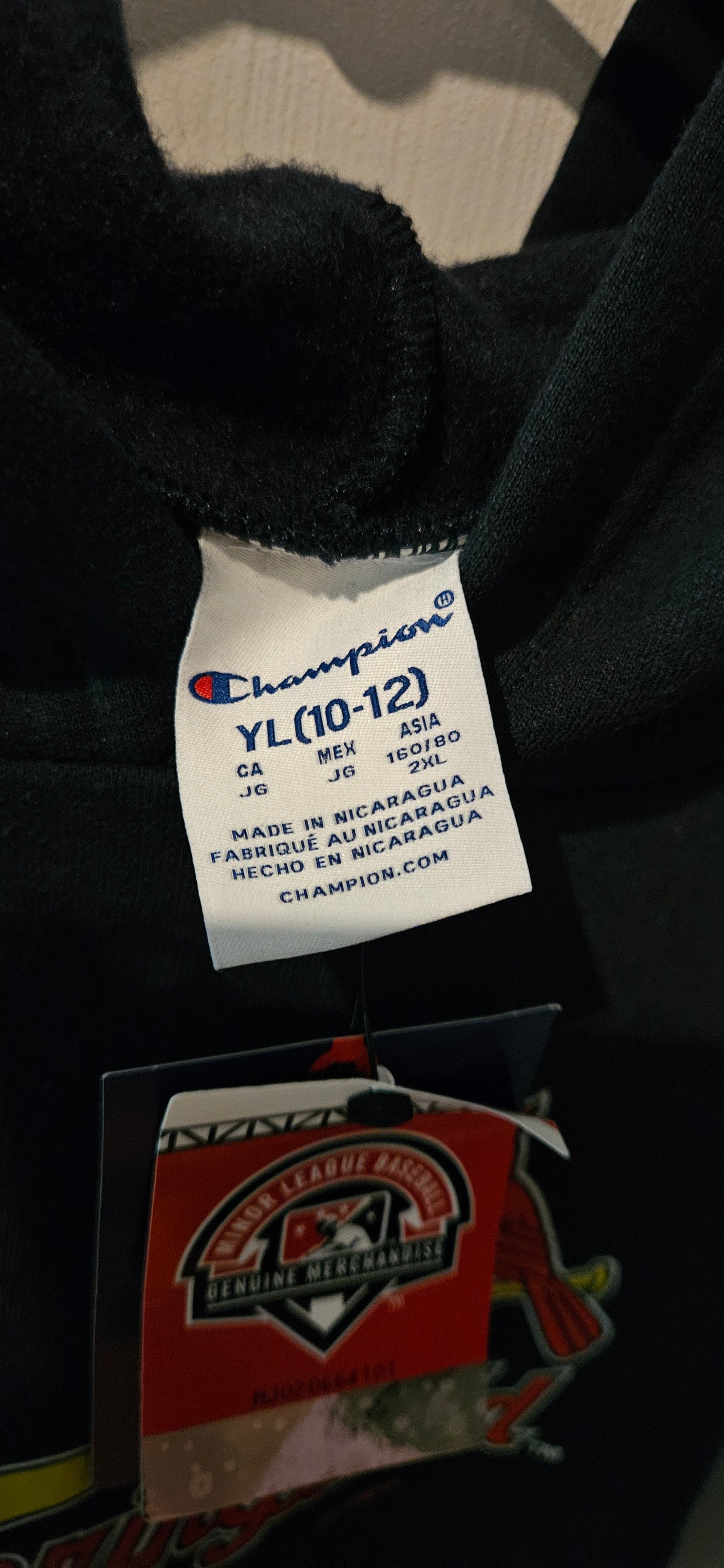 Springfield Cardinals MiLB Hoodie – Champion | Youth L (10-12) | NWT