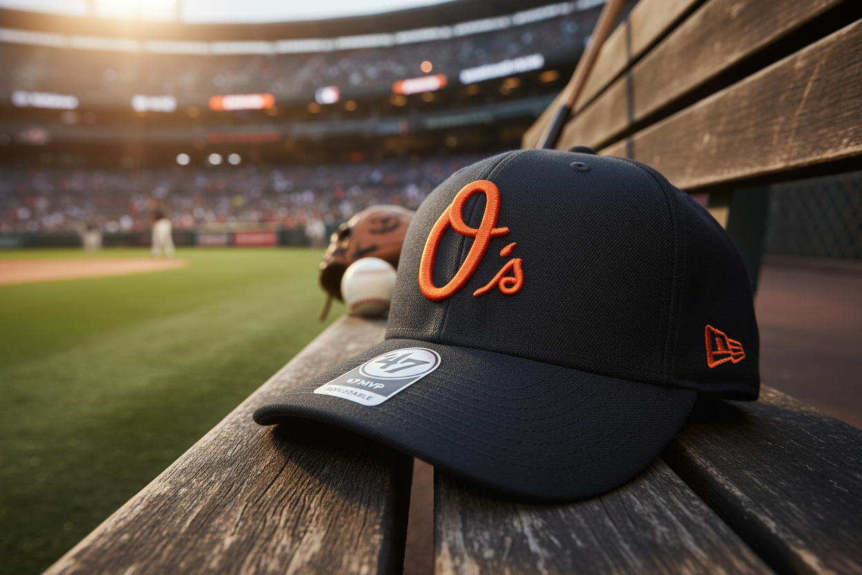 Baltimore Orioles '47 MVP Cap Display