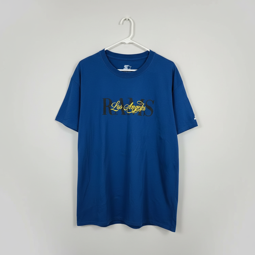 Royal blue LA Rams short sleeve t-shirt by Starter