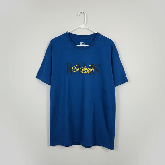 Royal blue LA Rams short sleeve t-shirt by Starter