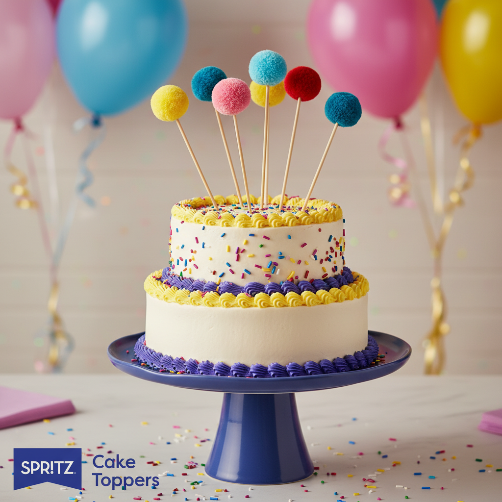 Spritz Cake Toppers Marketing Photo