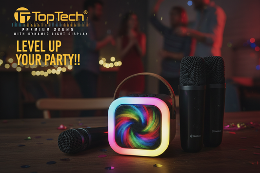 TopTech Karaoke Speaker Party Setting