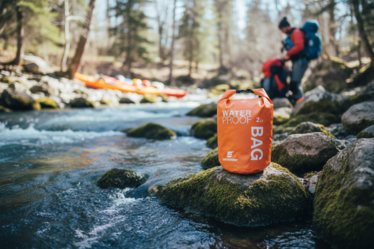 Waterproof Dry Bag Adventure Scene