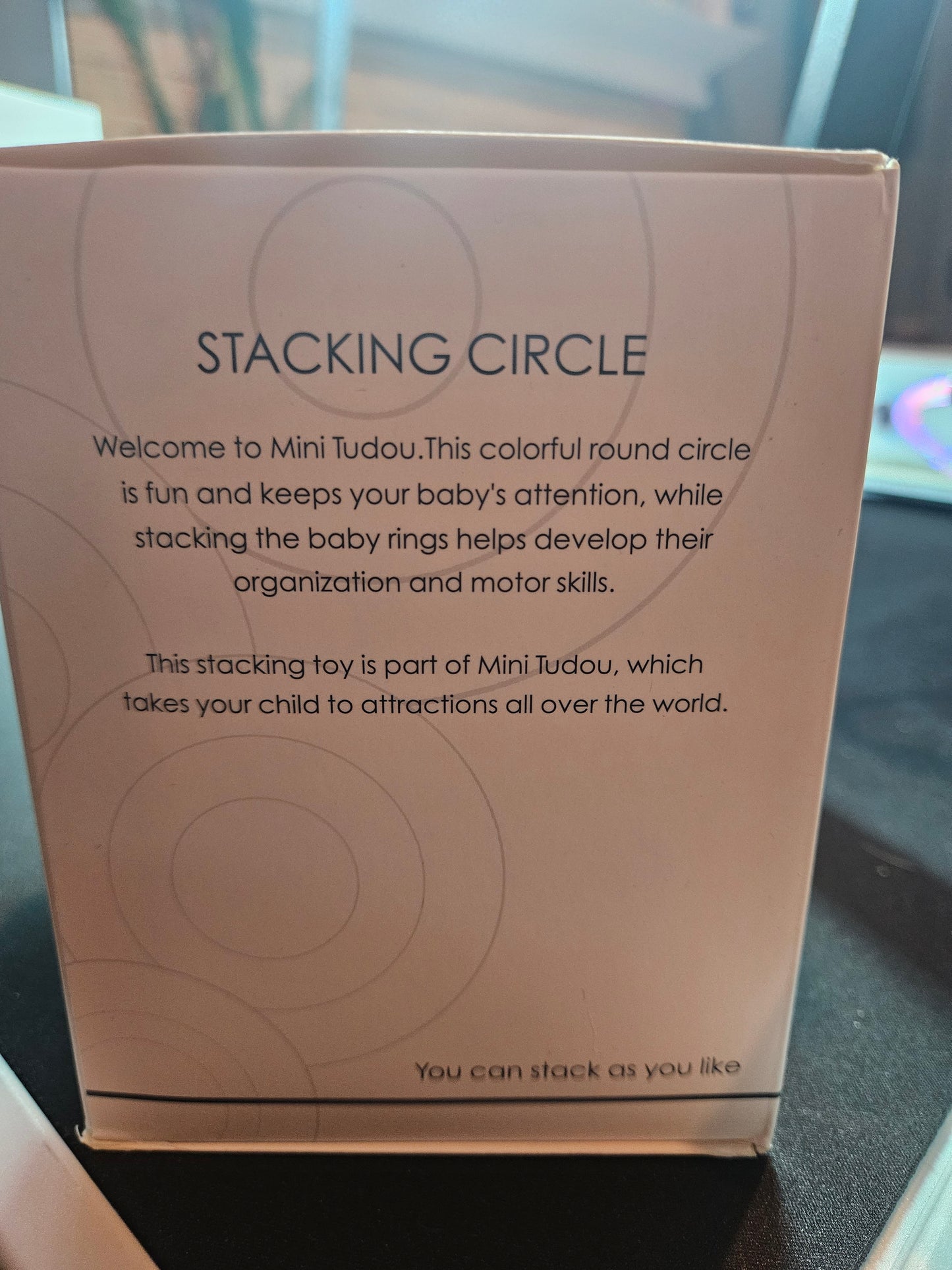 Mini Tudou Stacking Circle Baby Rings